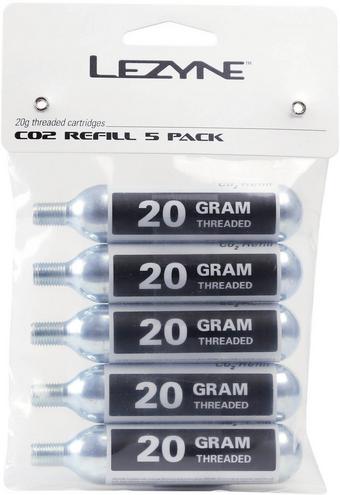 Lezyne CO2 Cartridges x 5, 20g
