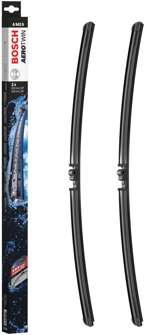 Bosch A943S Wiper Blade - Front Pair