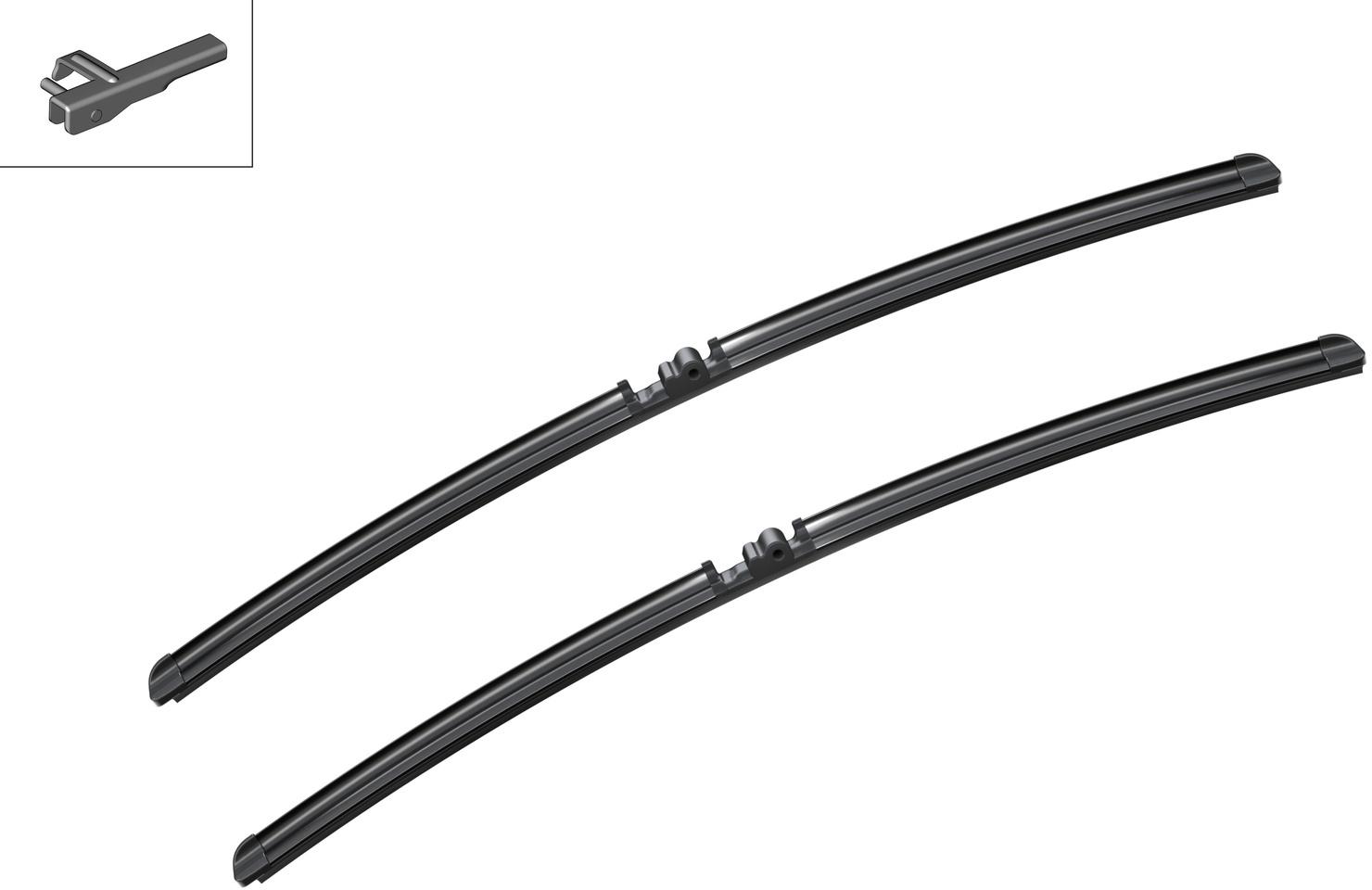 Bosch A943S Wiper Blade - Front Pair