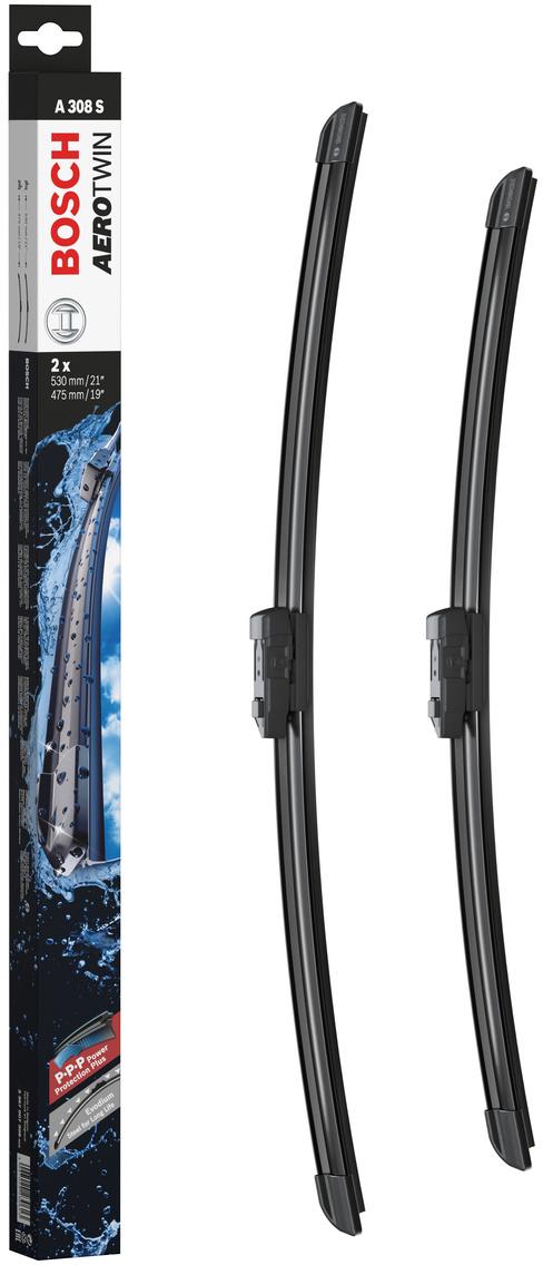 Bosch A308S Wiper Blade - Front Pair