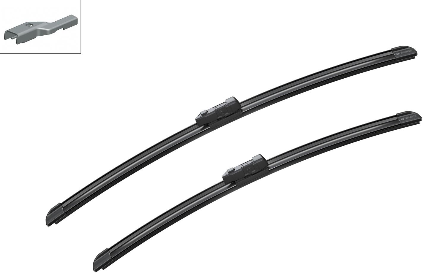 Bosch A308S Wiper Blade - Front Pair