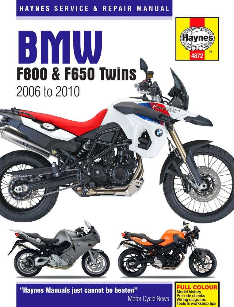 Haynes BMW F800 (F650) Twins (06-10) Manual