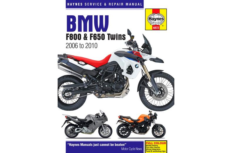 Haynes BMW F800 (F650) Twins (06-10) Manual Haynes BMW F800 (F650) Twins (06-10) Manual