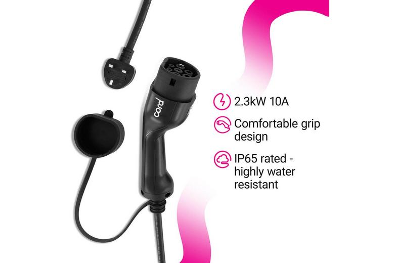 Cord Portable Charger 10 metre 230V 6A-8A-10A Max 2.3kW Cord Portable Charger 10 metre 230V 6A-8A-10A Max 2.3kW