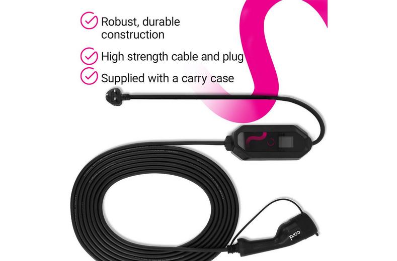 Cord Portable Charger 10 metre 230V 6A-8A-10A Max 2.3kW Cord Portable Charger 10 metre 230V 6A-8A-10A Max 2.3kW