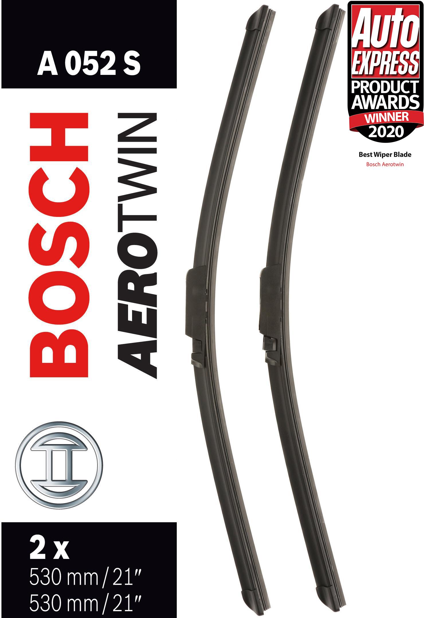 Bosch A052S Wiper Blade - Front Pair