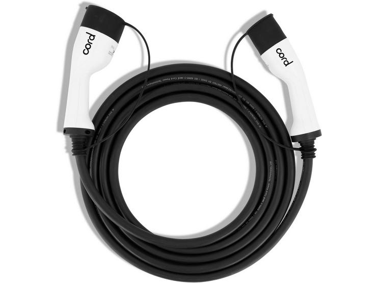 Cord EV Charging Cable 5m - 7.4kW Single Phase Type 2