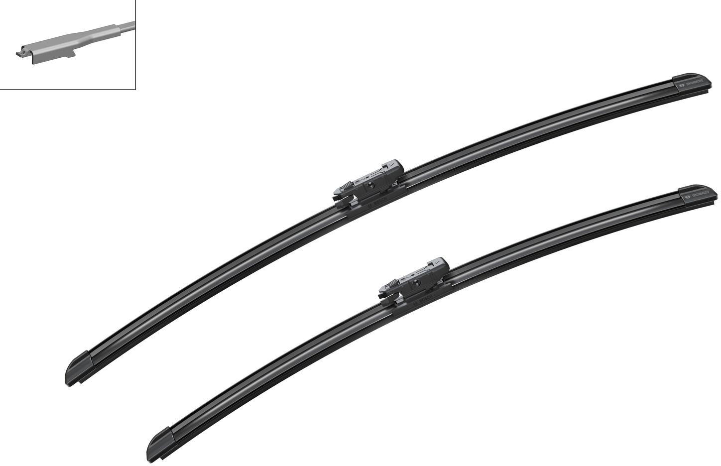 Bosch A209S Wiper Blade - Front Pair