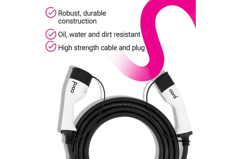 Cord EV Charging Cable 10m - 7.4kW Single Phase Type 2 Cord EV Charging Cable 10m - 7.4kW Single Phase Type 2