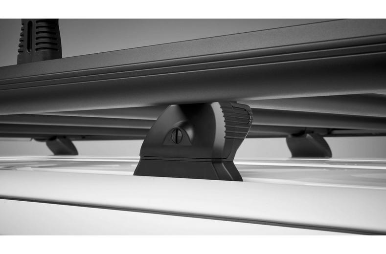 Rhino KammRack Black - 2.8m long x 1.4m wide - Fixed and T-Track Rhino KammRack Black - 2.8m long x 1.4m wide - Fixed and T-Track