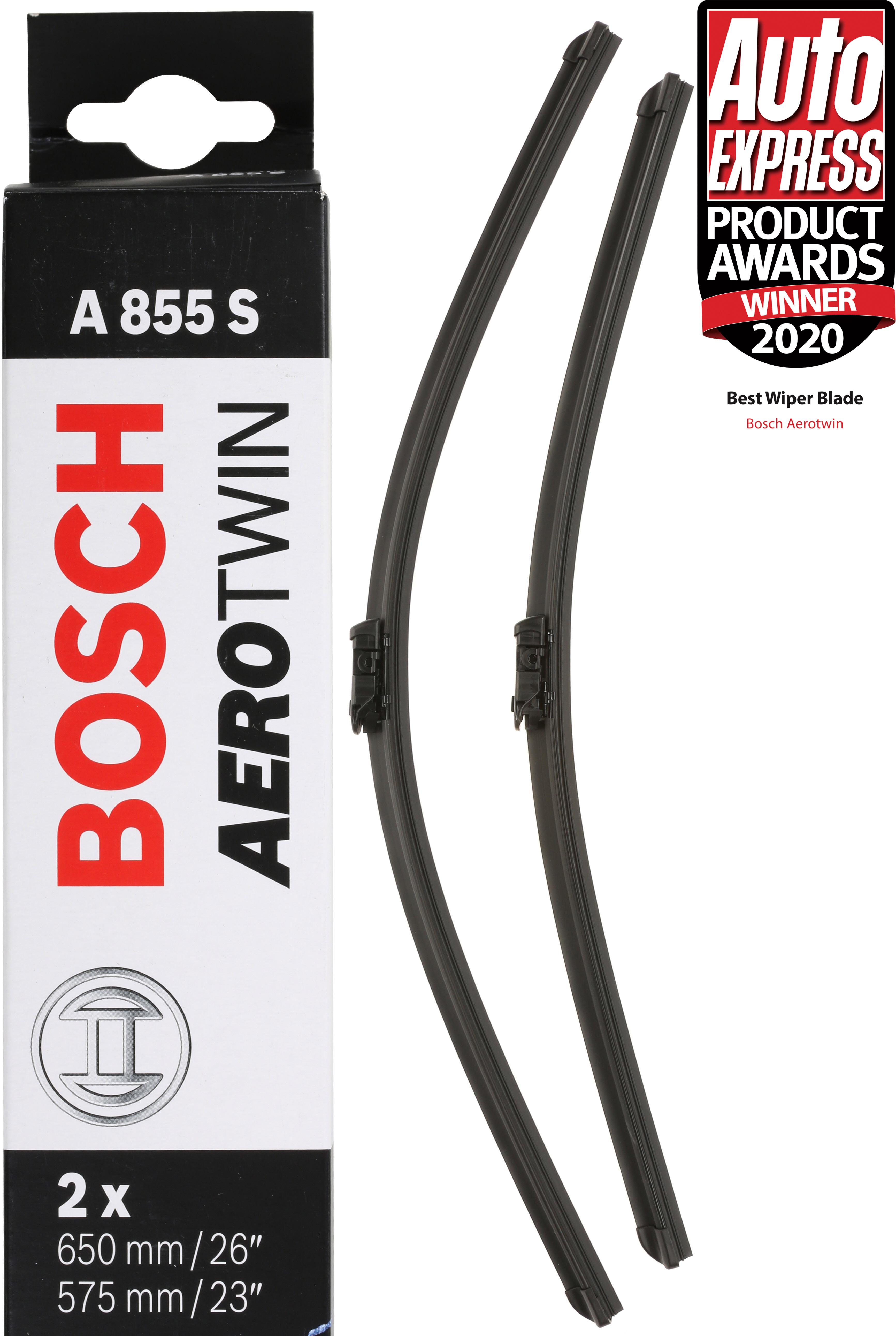 Bosch A855S Wiper Blade - Front Pair