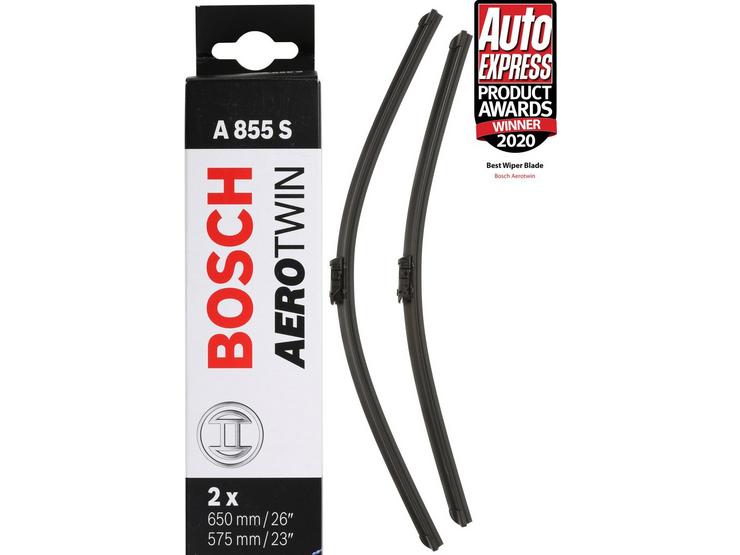 Bosch A855S Wiper Blade - Front Pair