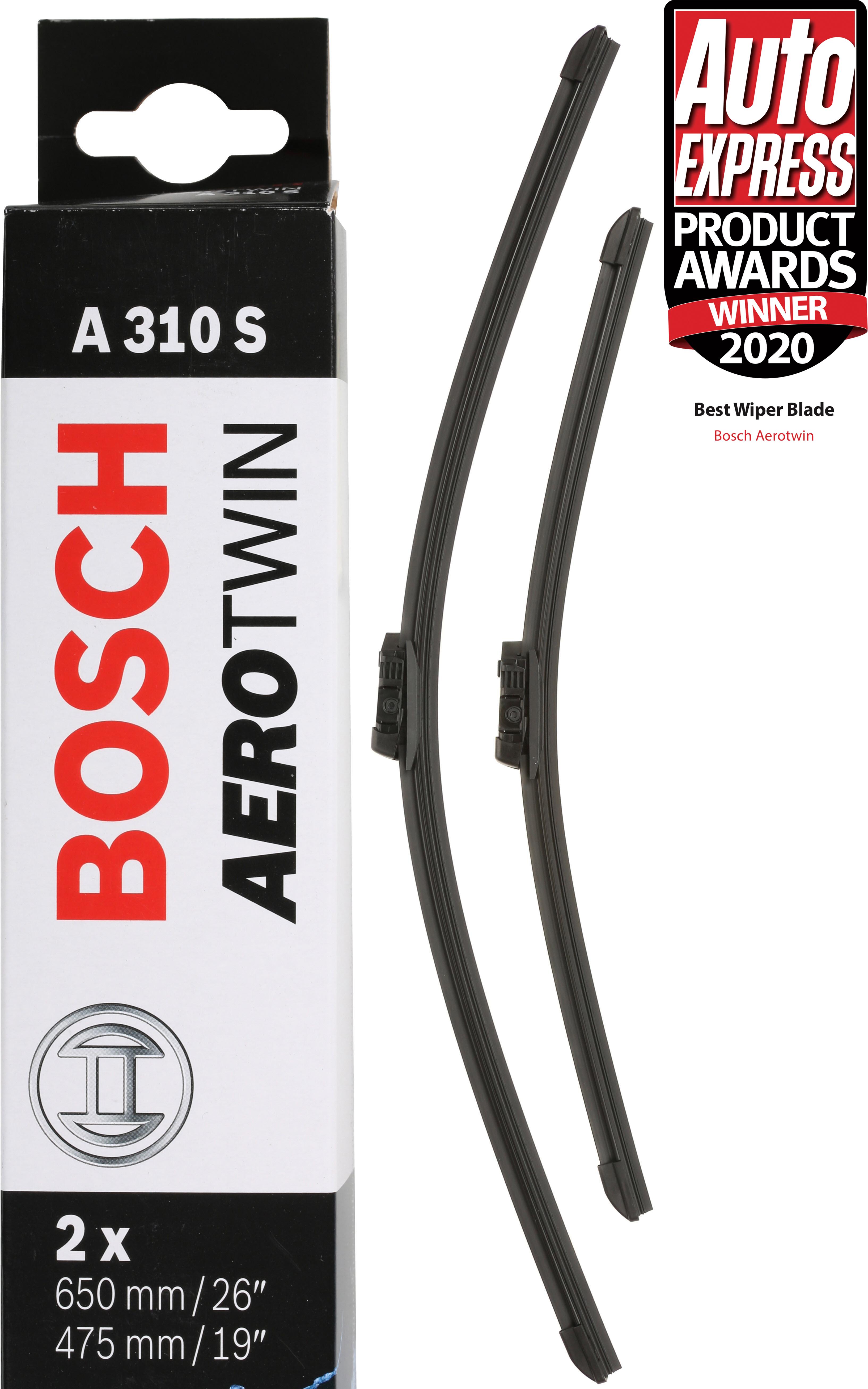 Bosch A310S Wiper Blade - Front Pair