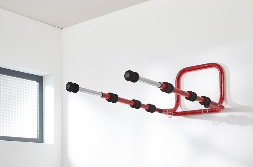 4 bike wall store rack