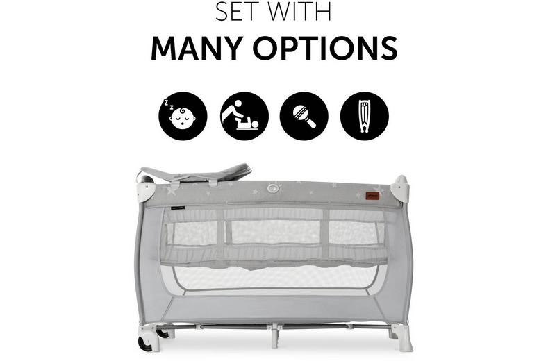 hauck Sleep N Play Center Travel Cot - Stars hauck Sleep N Play Center Travel Cot - Stars