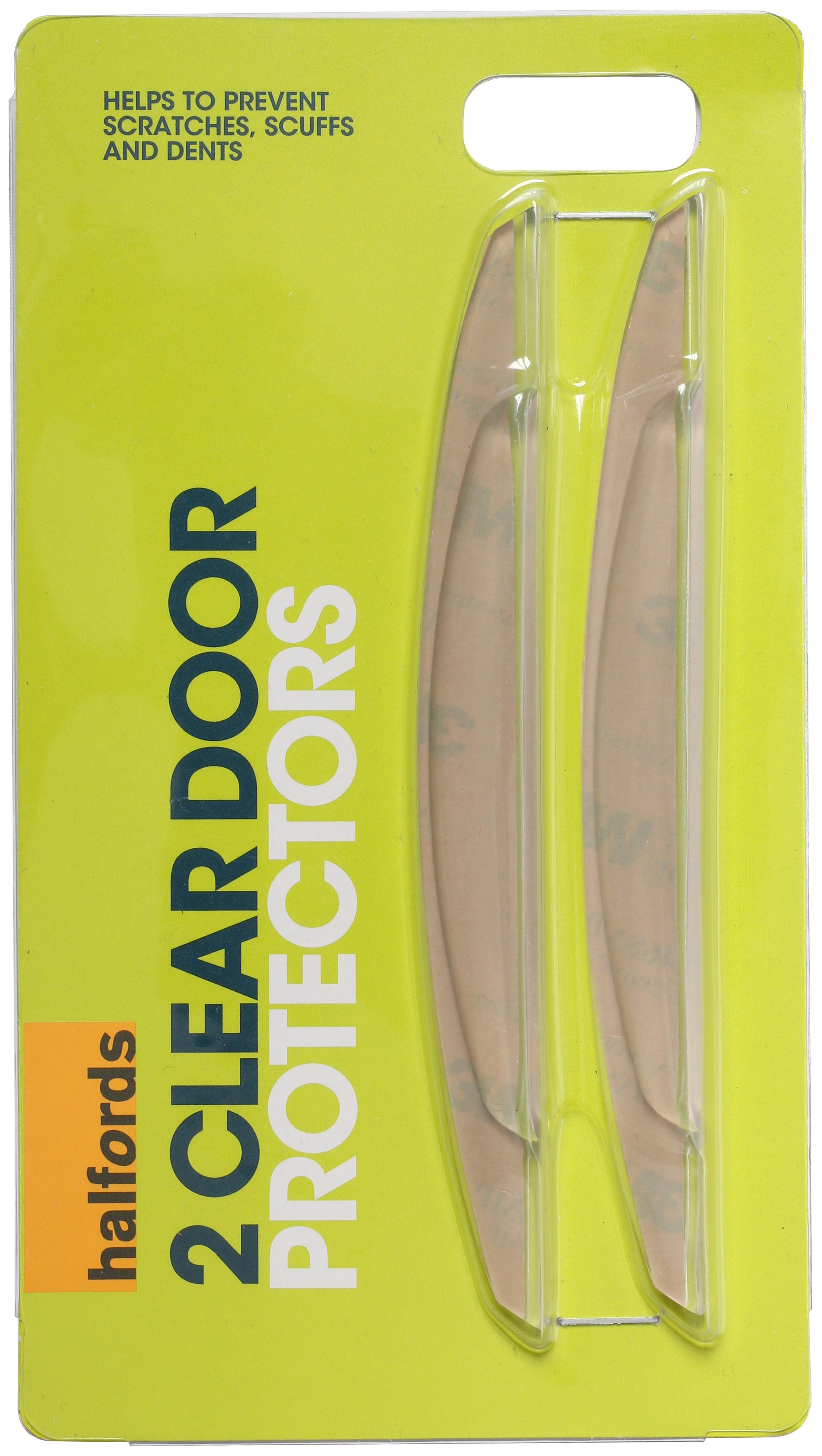 Halfords Clear Door Guard - Pack Of 2