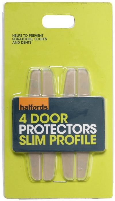 Halfords Clear Slimline Door Guard x 4 Halfords Clear Slimline Door Guard x 4