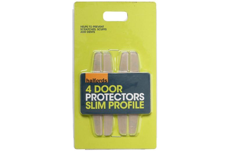 Halfords Clear Slimline Door Guard x 4 Halfords Clear Slimline Door Guard x 4