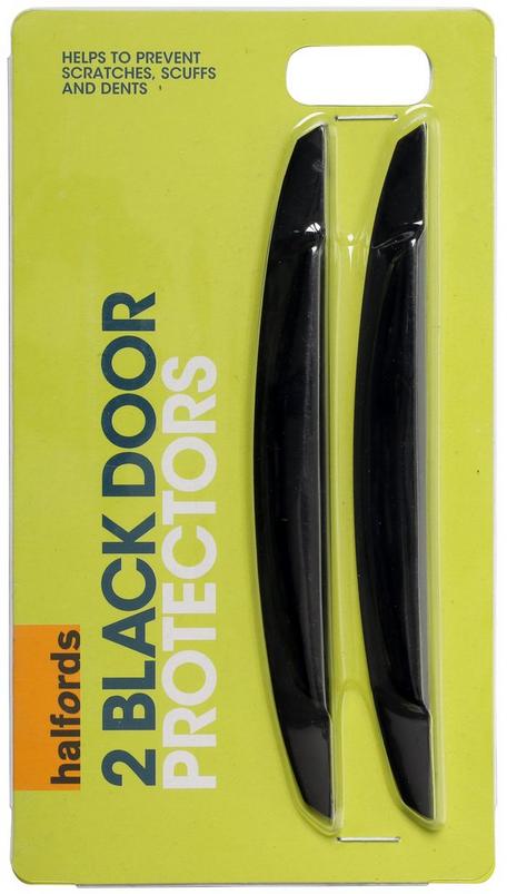 Halfords Door Guard Black Pack of 2 Halfords IE