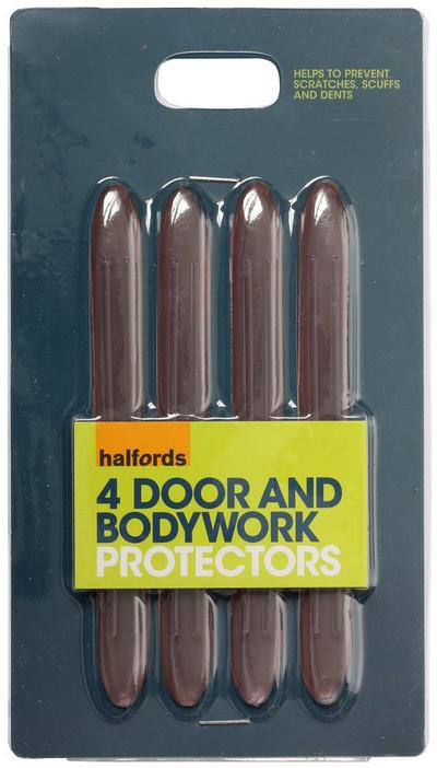 Halfords Door Guard Clear x 4 Halfords Door Guard Clear x 4