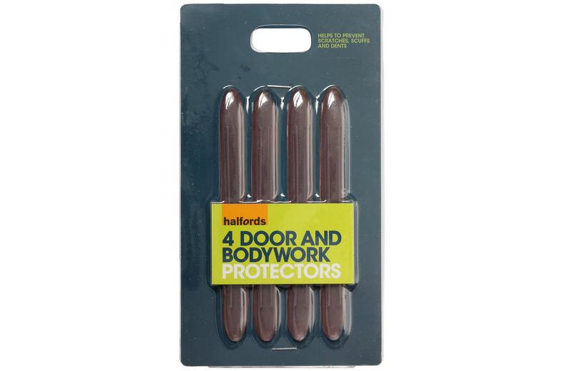 Halfords Door Guard Clear x 4 Halfords Door Guard Clear x 4