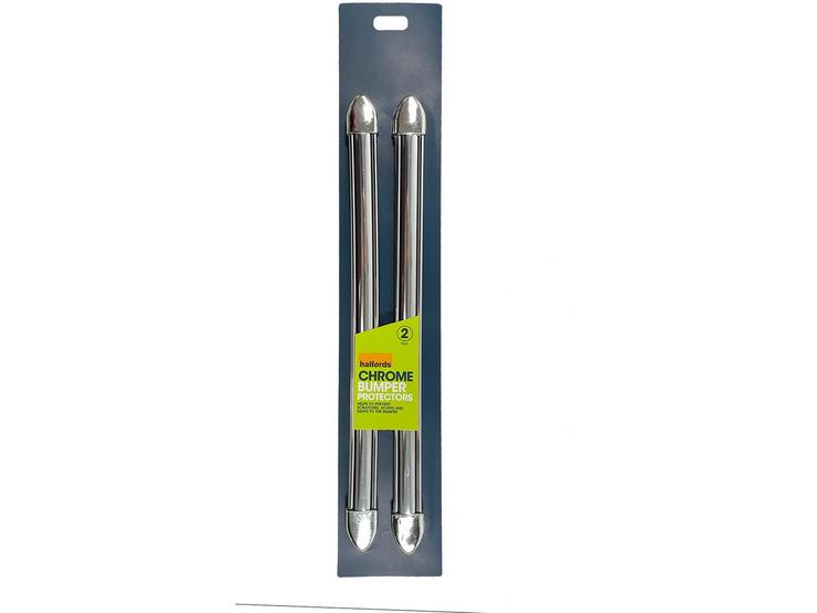 Halfords Chrome Bumper Guards - Pack of 4