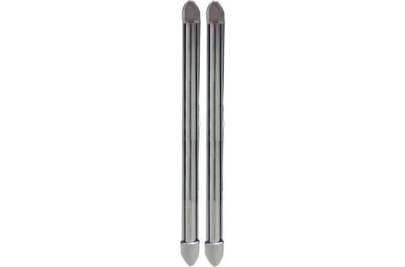 Halfords Chrome Bumper Guards - Pack of 4 Halfords Chrome Bumper Guards - Pack of 4