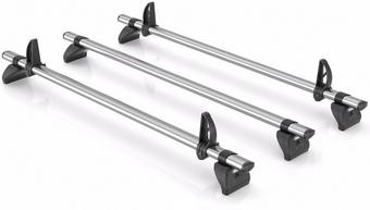 Rhino KammBar Fleet - 3 Steel Bars, 1.4 m wide - Fixed and T-Track