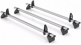 Rhino KammBar Fleet - 3 Steel Bars, 1.6 m wide - Fixed and T-Track