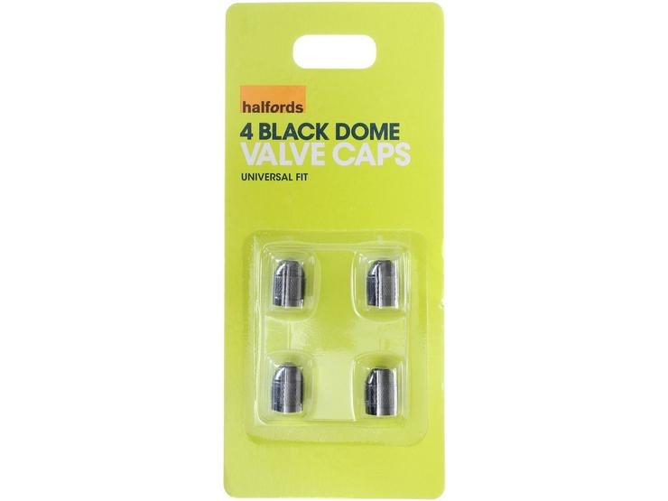 Halfords Dome Caps Black