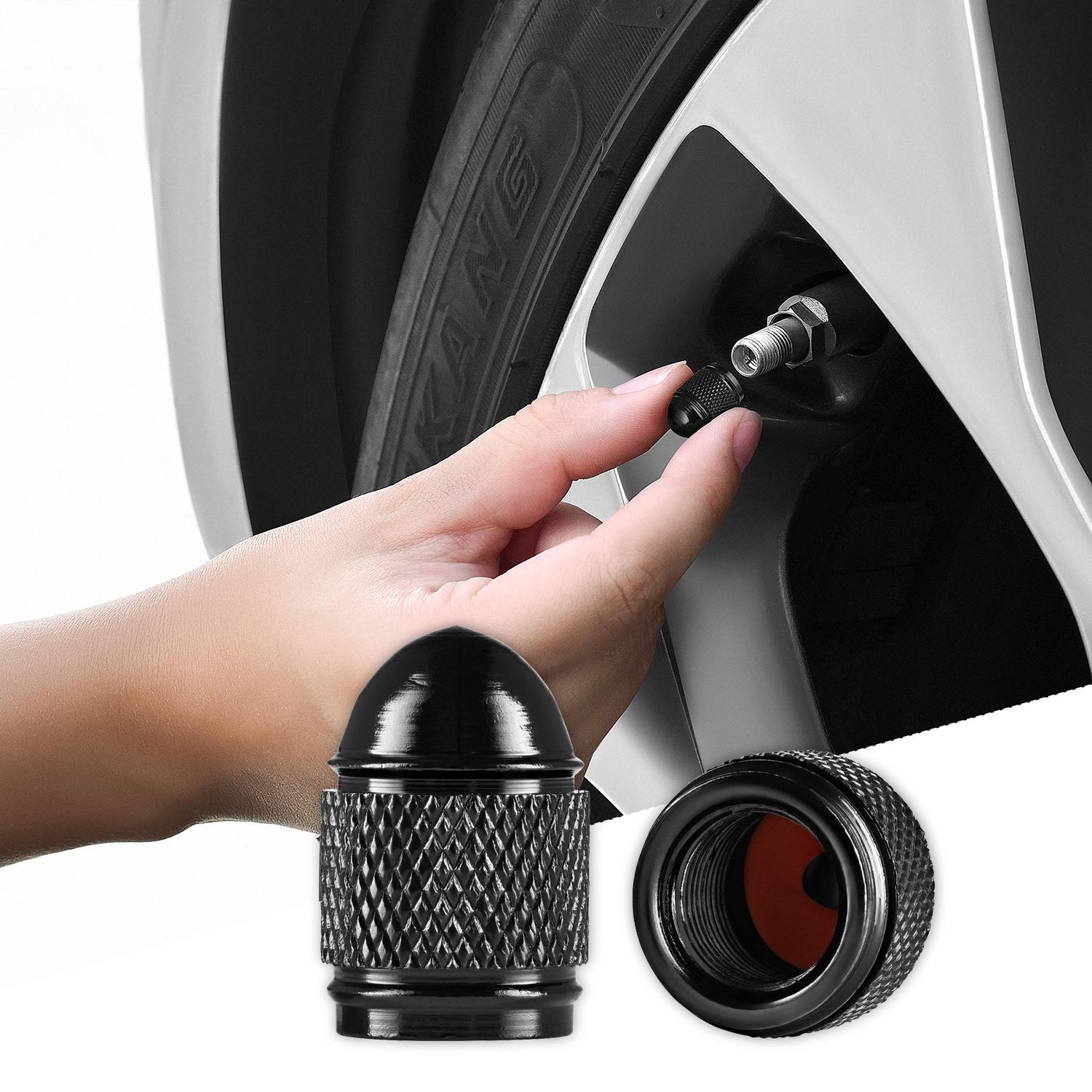 Halfords Dome Caps Black