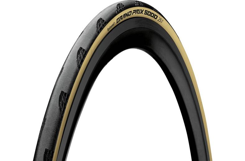 Continental Grand Prix 5000 Clincher Tyre Cream, 700x25c Continental Grand Prix 5000 Clincher Tyre Cream, 700x25c