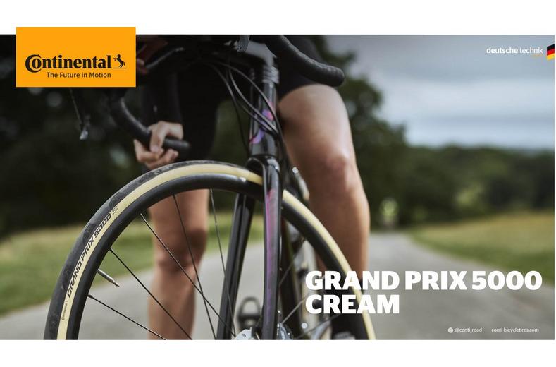 Continental Grand Prix 5000 Clincher Tyre Cream, 700x25c Continental Grand Prix 5000 Clincher Tyre Cream, 700x25c