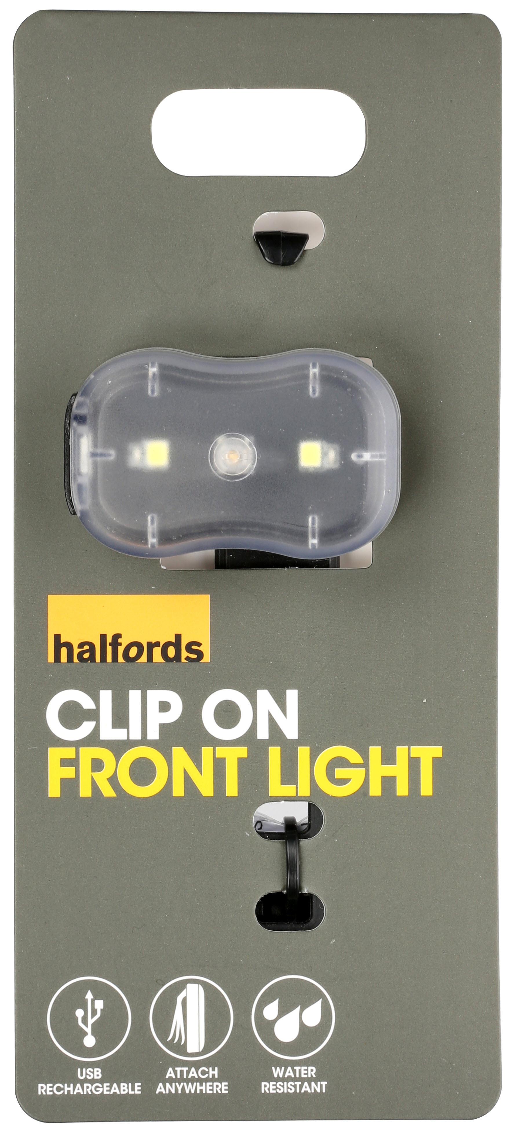 Halfords Usb Clip Front Light