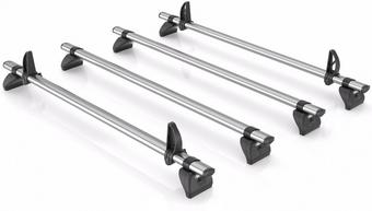 Rhino KammBar Fleet - 4 Steel Bars, 1.4 m wide - Fixed and T-Track