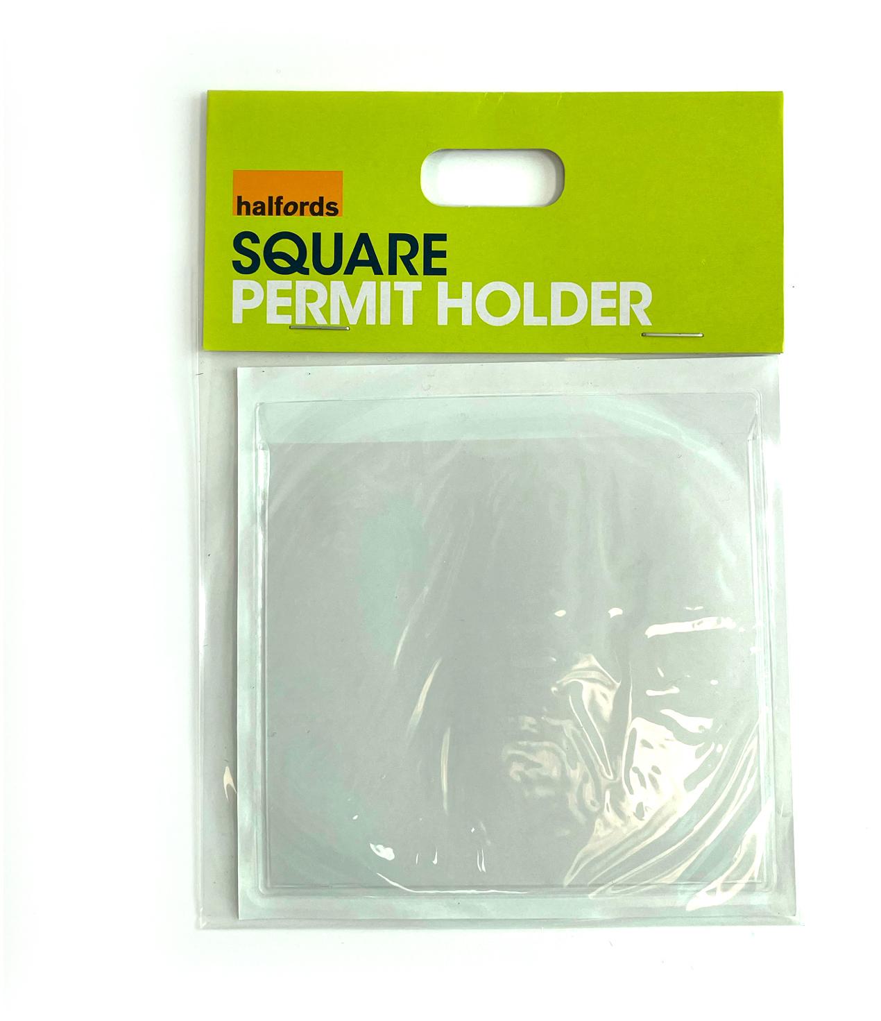 Halfords Square Permit Holder