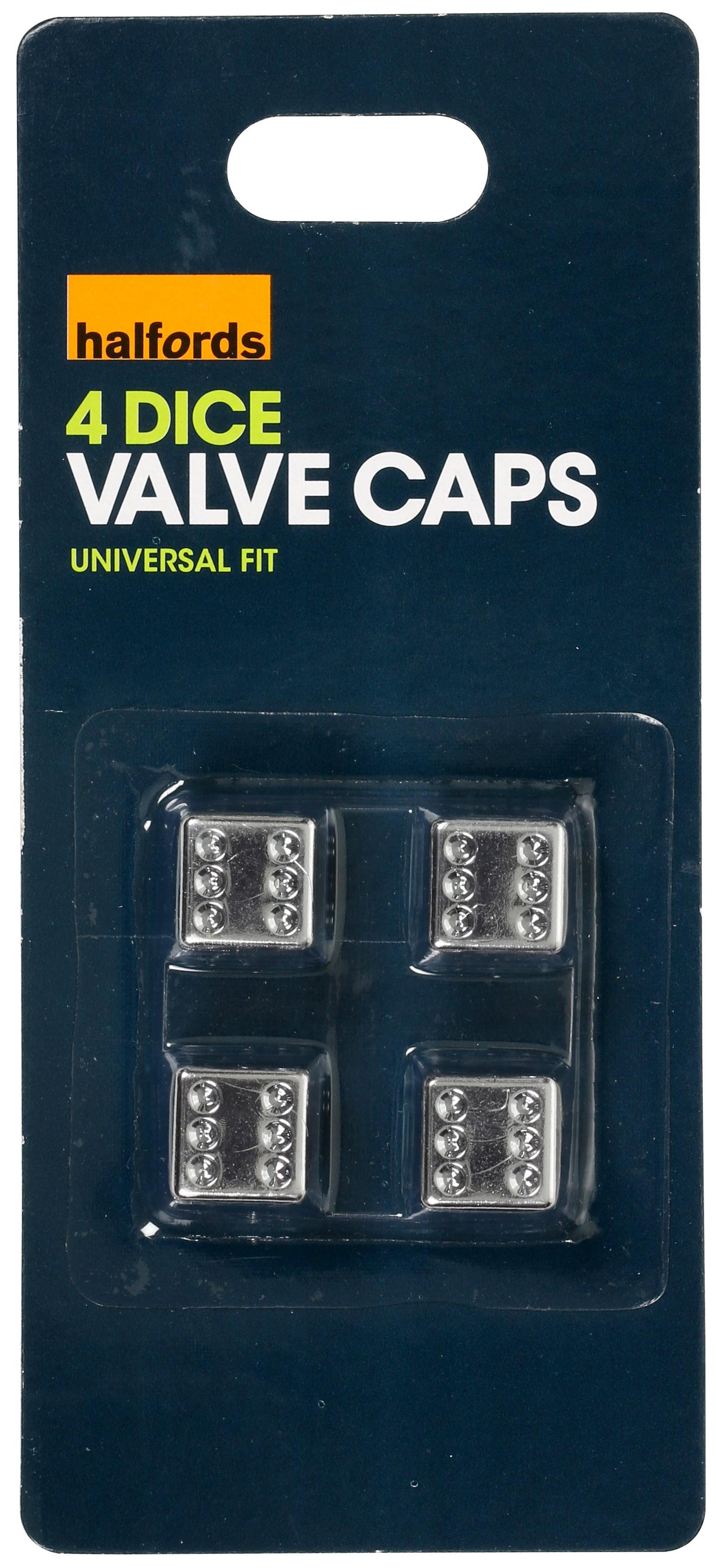 Halfords Dice Valve Caps