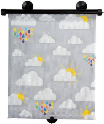 Halfords Roller Sunshades Cloud x2