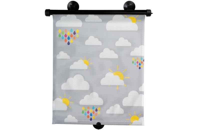 Halfords Roller Sunshades Cloud x2 Halfords Roller Sunshades Cloud x2