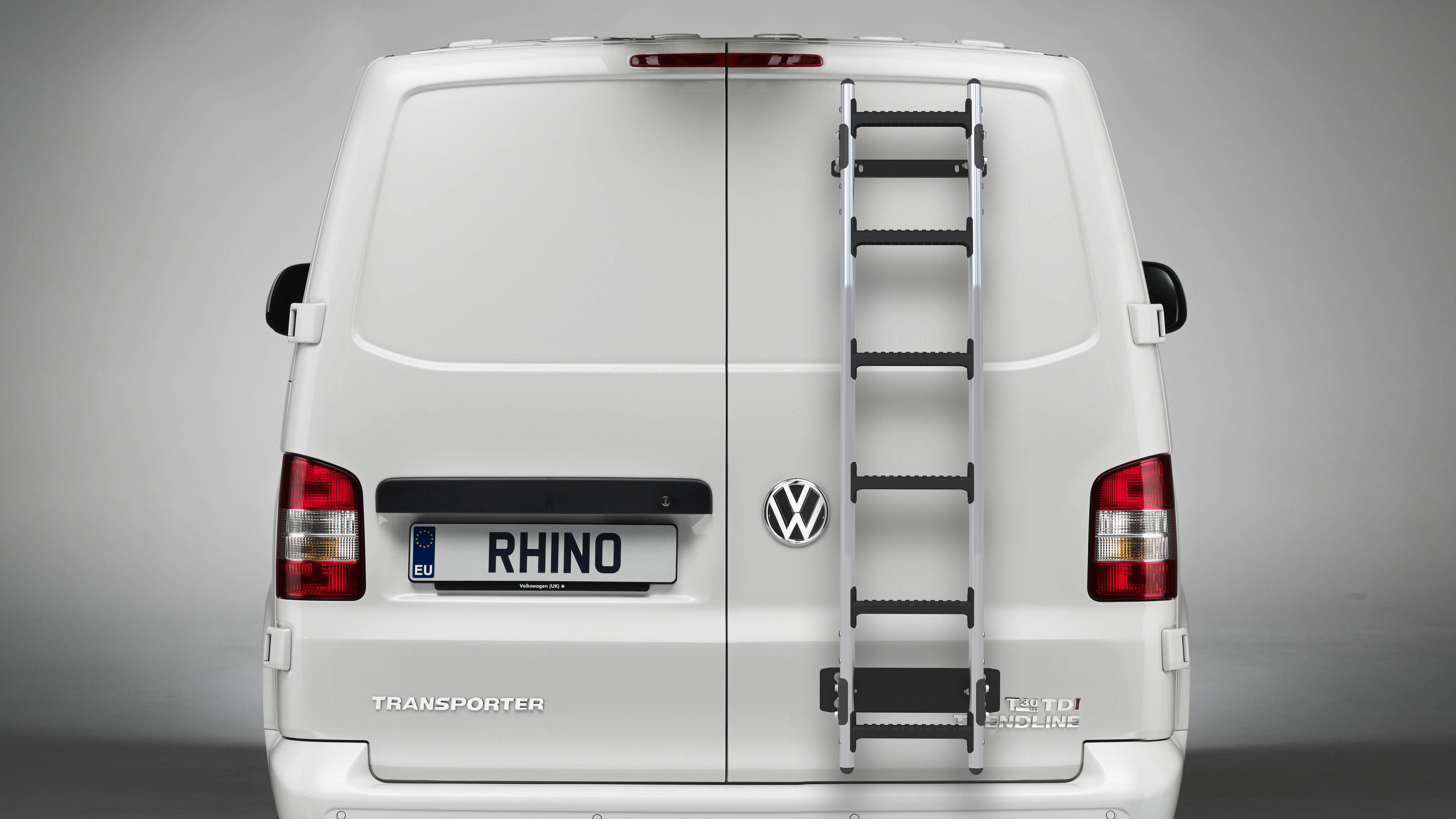 Rhino Rear Door Ladder, with bespoke fitting kit AL6-LK41
