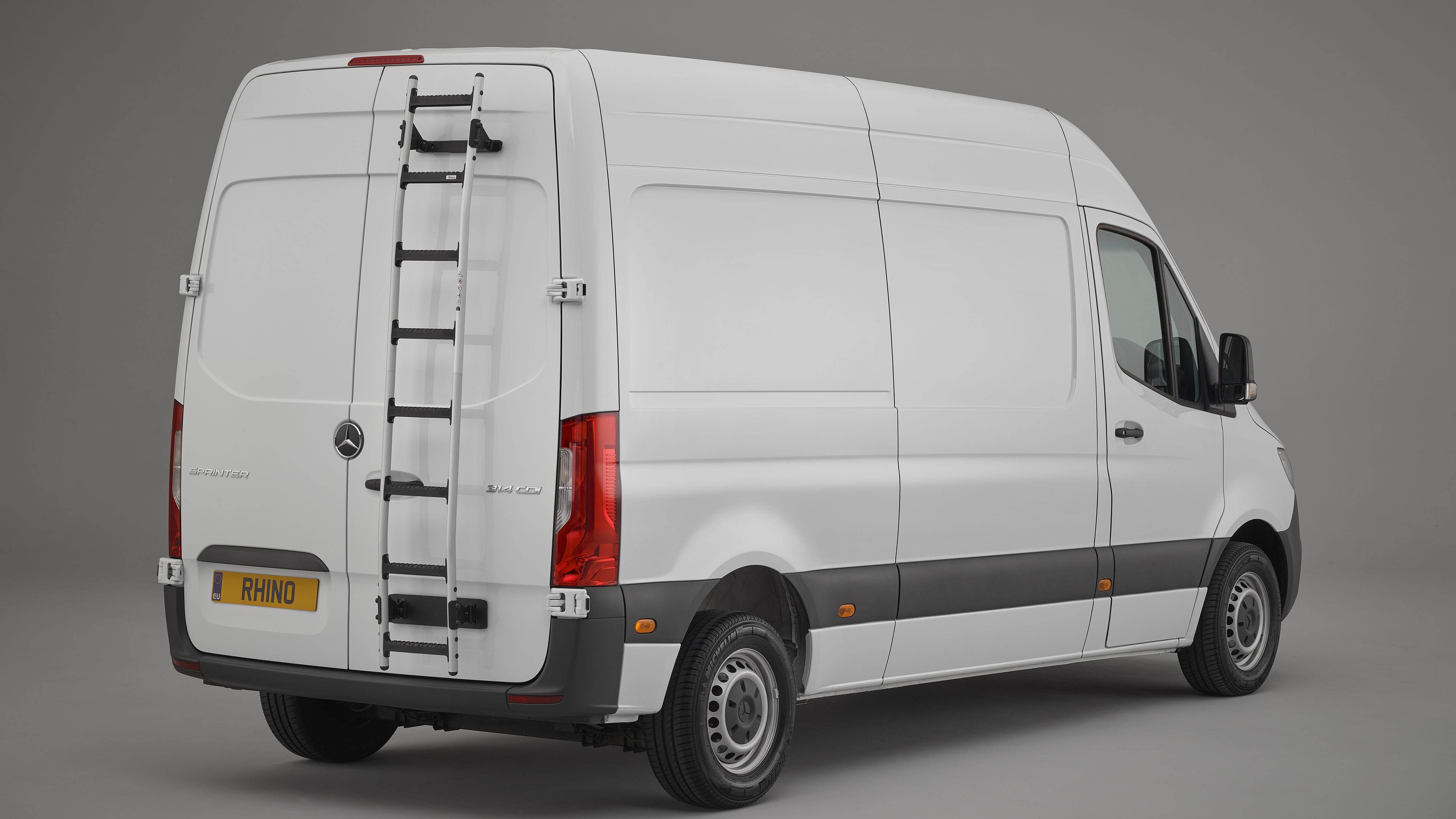 Rhino Rear Door Ladder, with bespoke fitting kit AL6-LK41