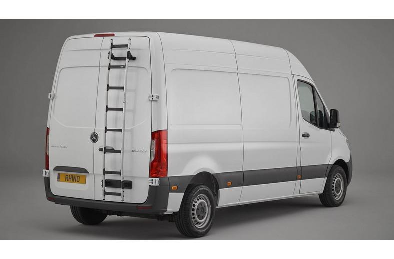 Rhino Rear Door Ladder, with bespoke fitting kit AL6-LK41 Rhino Rear Door Ladder, with bespoke fitting kit AL6-LK41