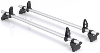 Rhino KammBar Pro - 2 Aluminium Bars, 1.4 m wide - Fixed and T-Track