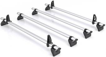 Rhino KammBar Pro - 4 Aluminium Bars, 1.4 m wide - Fixed and T-Track