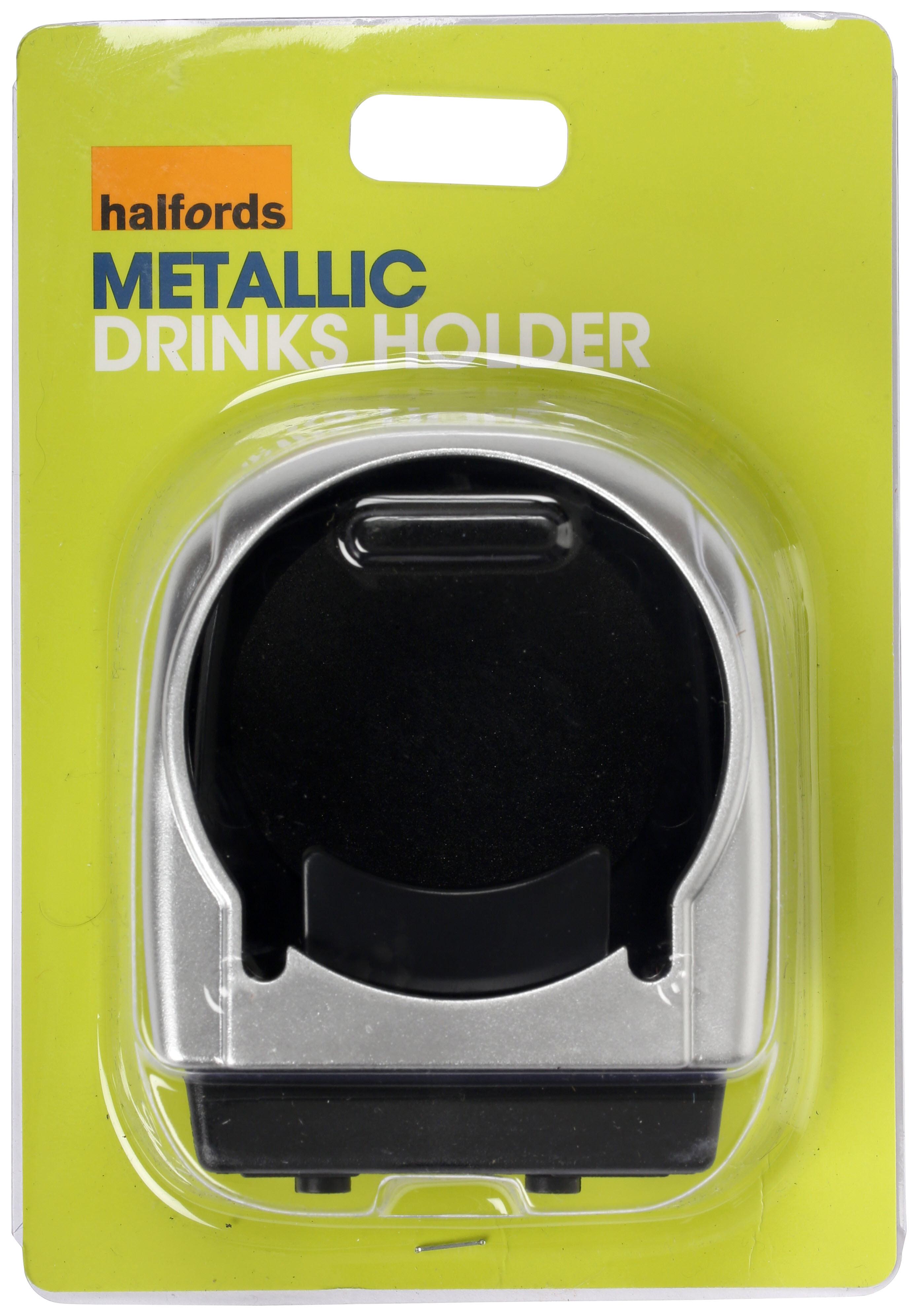 Halfords Metalic Drinks Holder