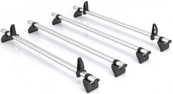 Rhino KammBar Pro - 4 Aluminium Bars, 1.6 m wide - Fixed and T-Track