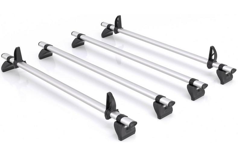 Rhino KammBar Pro - 4 Aluminium Bars, 1.6 m wide - Fixed and T-Track Rhino KammBar Pro - 4 Aluminium Bars, 1.6 m wide - Fixed and T-Track
