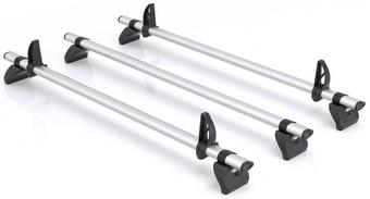 Rhino KammBar Pro - 3 Aluminium Bars, 1.4 m wide - Fixed and T-Track