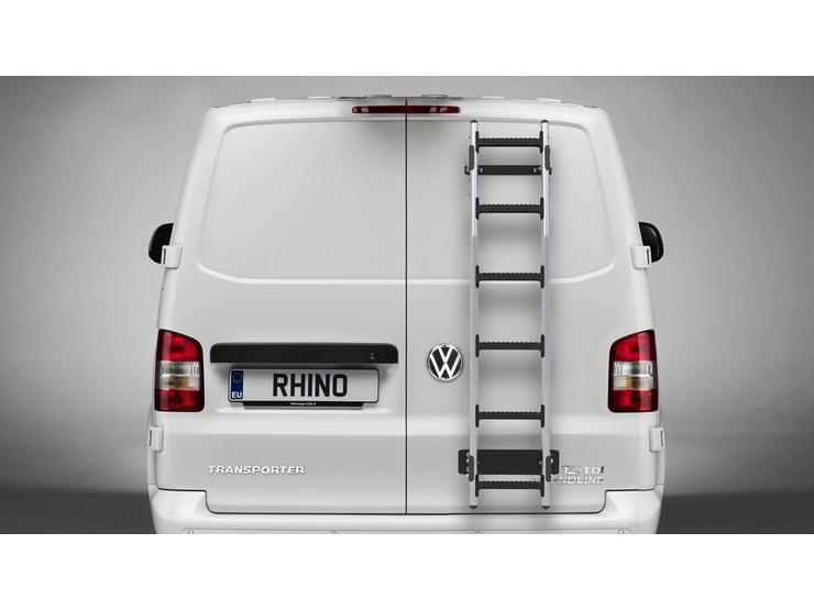 Rhino Rear Door Ladder, with universal fitting kit AL7-LK21
