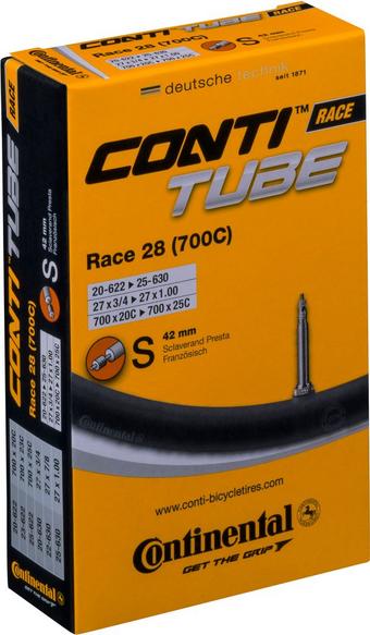 Continental Race 28 700c Presta Inner Tube, 42mm Valve